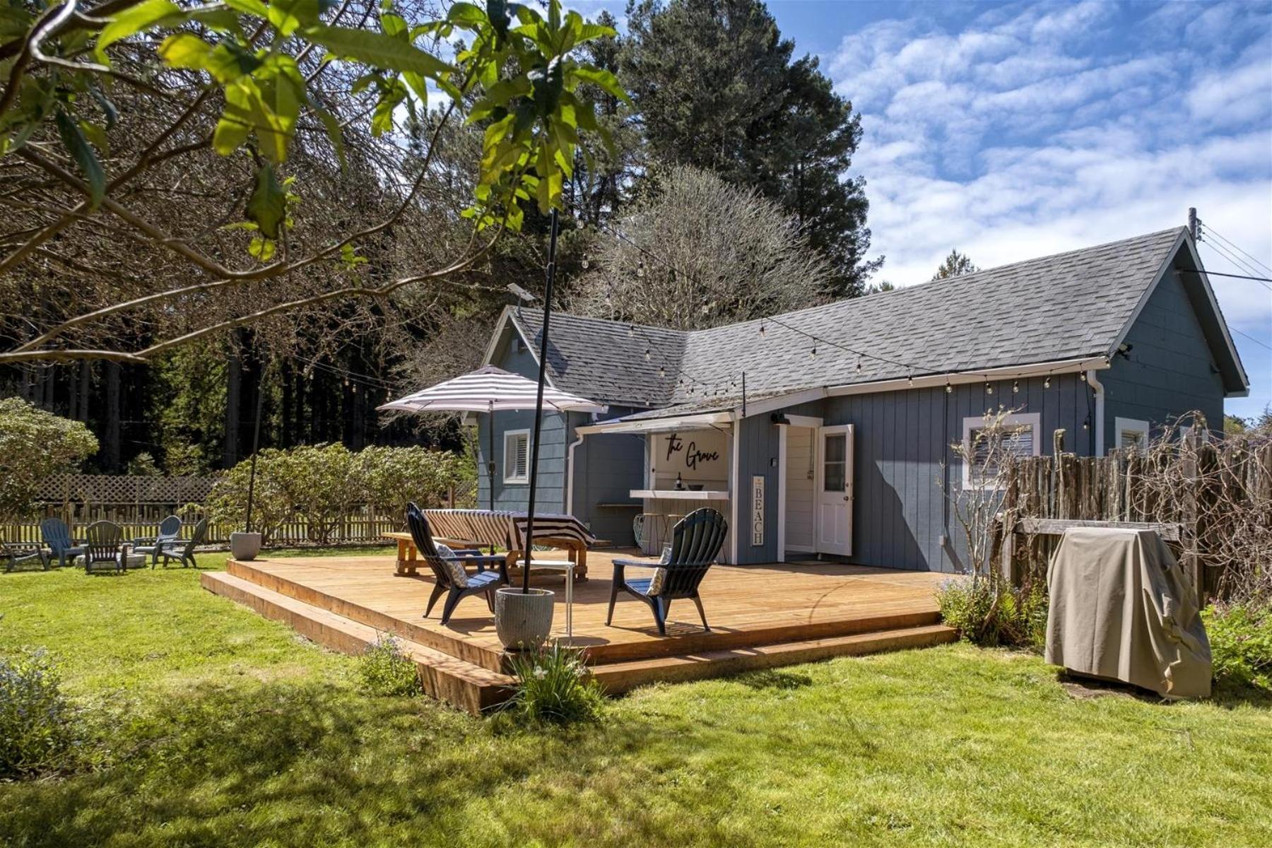 The Grove Villa Fort Bragg Exteriör bild