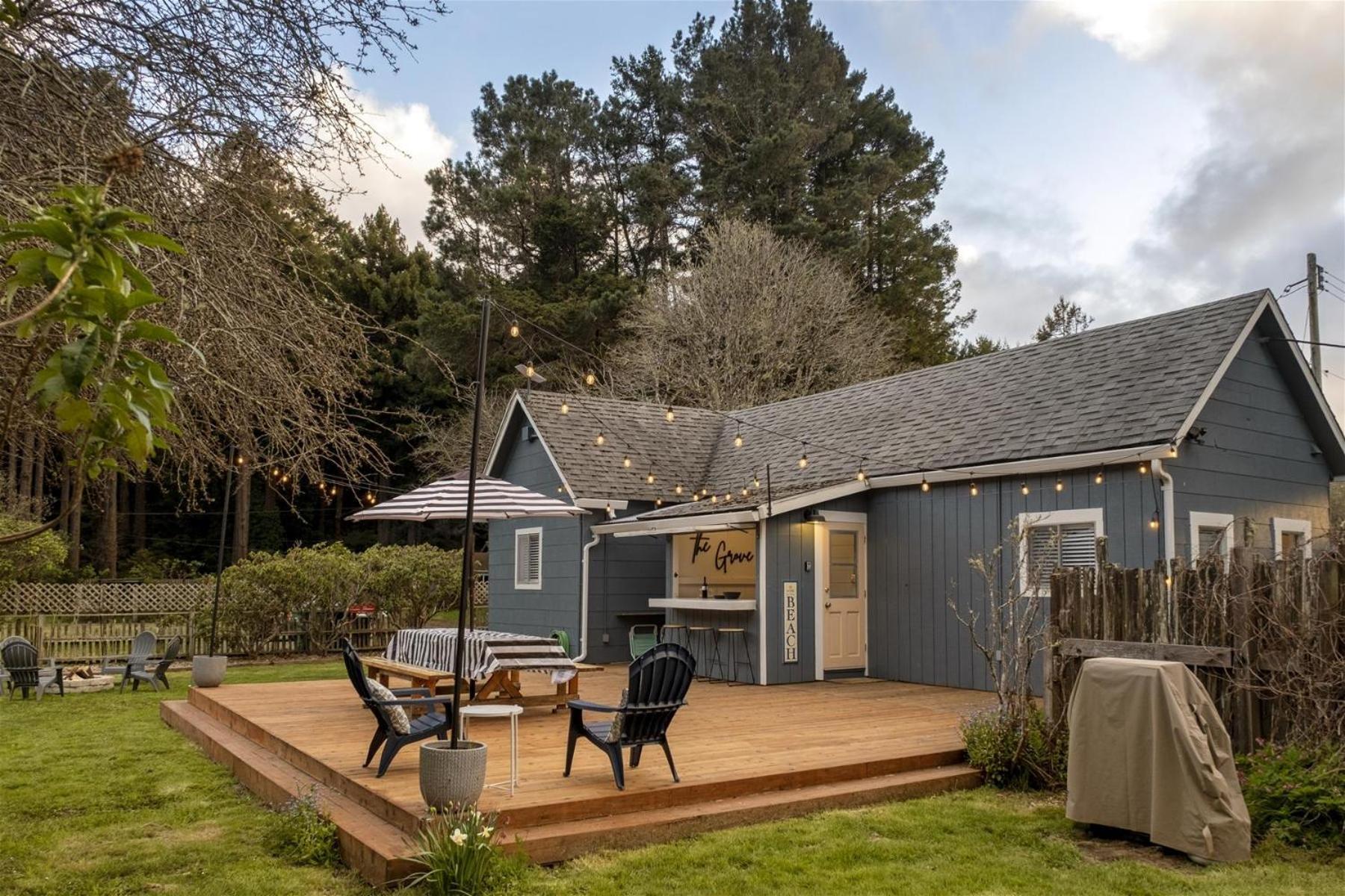 The Grove Villa Fort Bragg Exteriör bild