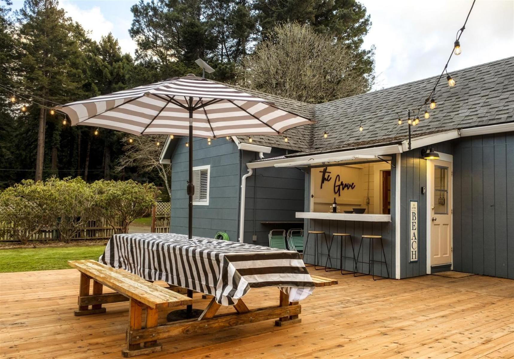 The Grove Villa Fort Bragg Exteriör bild